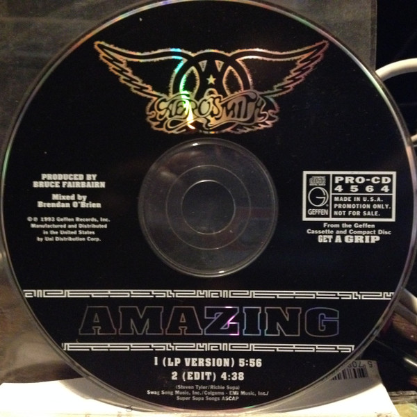 Aerosmith Crazy Gotta Love It Single Vintage 1993 Cassette Single Steven  Tyler
