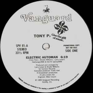 Tony Paris - Electric Automan album cover