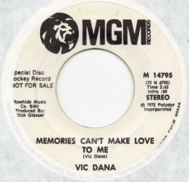 baixar álbum Vic Dana - Memories Cant Make Love To Me