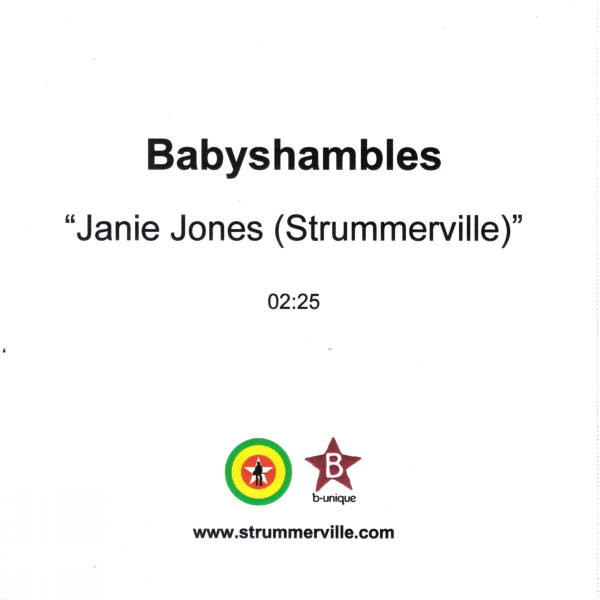 Babyshambles – Janie Jones (Strummerville) (2006, CDr