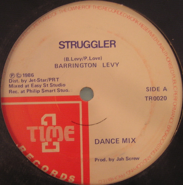 ダイゾー ナチュラル 4115BARRINGTON LEVY STRUGGLER レゲエ レコード