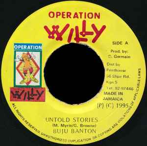 Buju Banton – Untold Stories (1995, Vinyl) - Discogs