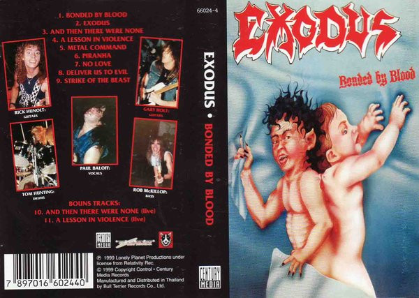 Exodus – Bonded By Blood (1999, Cassette) - Discogs