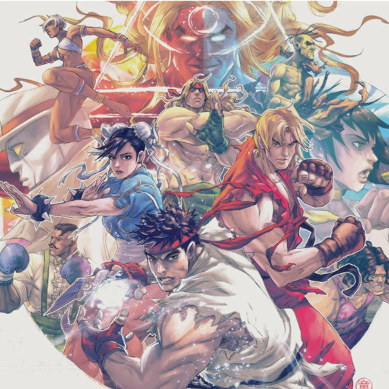 Capcom Sound Team – Street Fighter III: The Collection (2020, Blue 