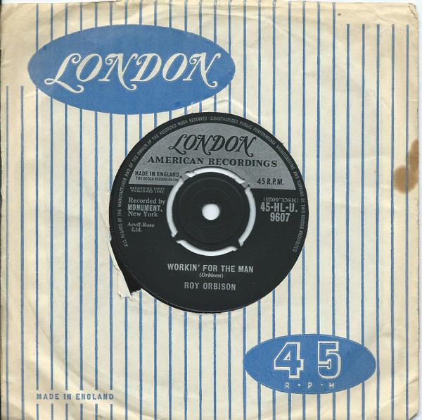 ladda ner album Roy Orbison - Workin For The Man