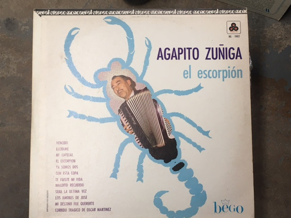 last ned album Agapito Zuñiga - El Escorpion