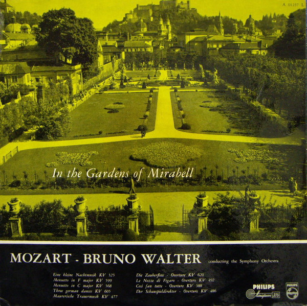 baixar álbum Mozart, Bruno Walter, The Symphony Orchestra - In The Gardens Of Mirabell