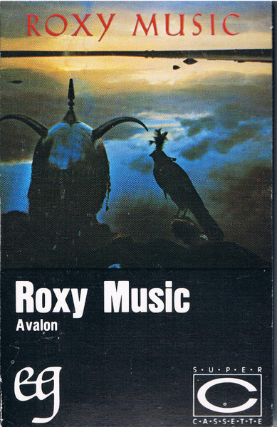 Avalon ROXY Music Cassette Espagnol Avalon 1982 