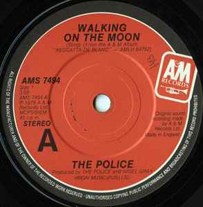 The Police – Walking On The Moon (1979, Vinyl) - Discogs