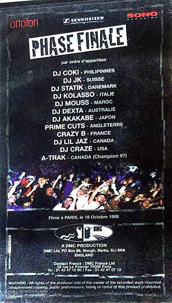 baixar álbum Various - Championnat Du Monde 98 des DJs DMC 1998