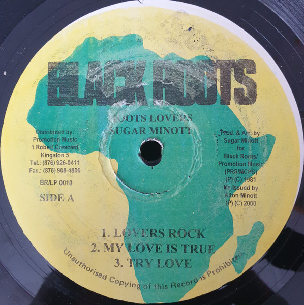Sugar Minott & Black Roots Players – Music For Black Roots Lovers 