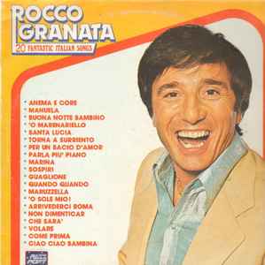 Rocco Granata - 20 Fantastic Italian Songs album cover