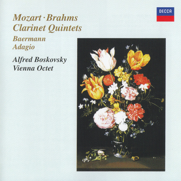 Mozart / Brahms / Wagner, Wiener Oktett – Mozart · Brahms Clarinet