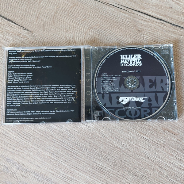 last ned album Download Testor - Animal Killstinct album