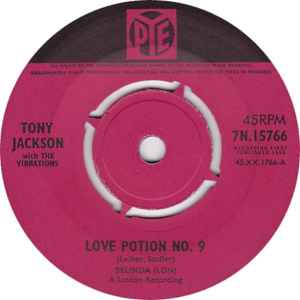 Tony Jackson & The Vibrations - Love Potion No. 9