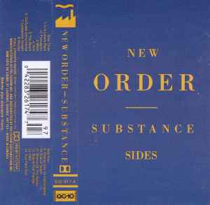 New Order – Substance Sides (1987, Cassette) - Discogs