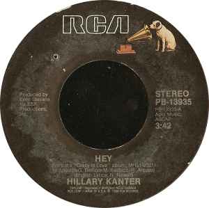 Hillary Kanter - Hey album cover