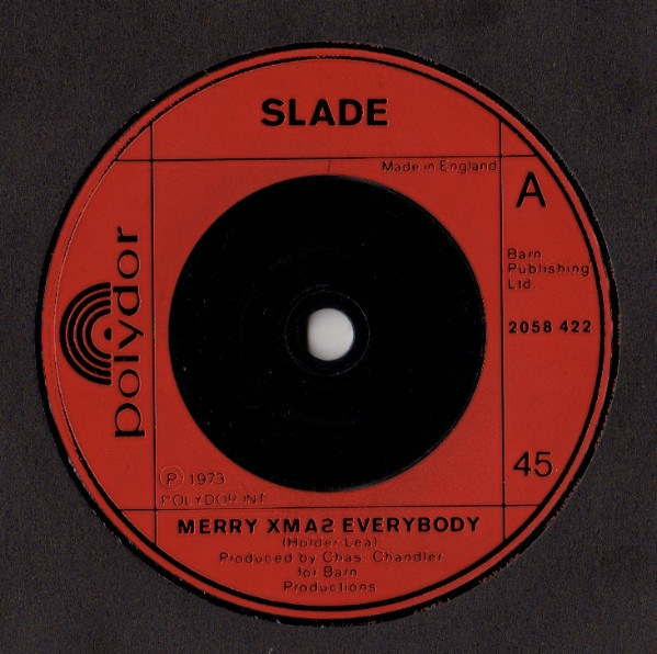 Slade – Merry Xmas Everybody (Extended Remix Version) (1990, Vinyl 