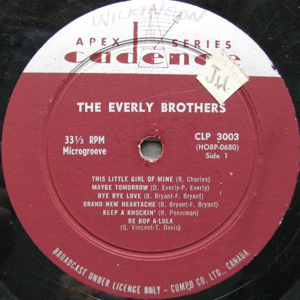 The Everly Brothers - The Everly Brothers | Cadence (CLP-3003) - 3