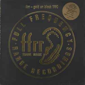 Various - FFRR - Gold On Black 1990 album cover