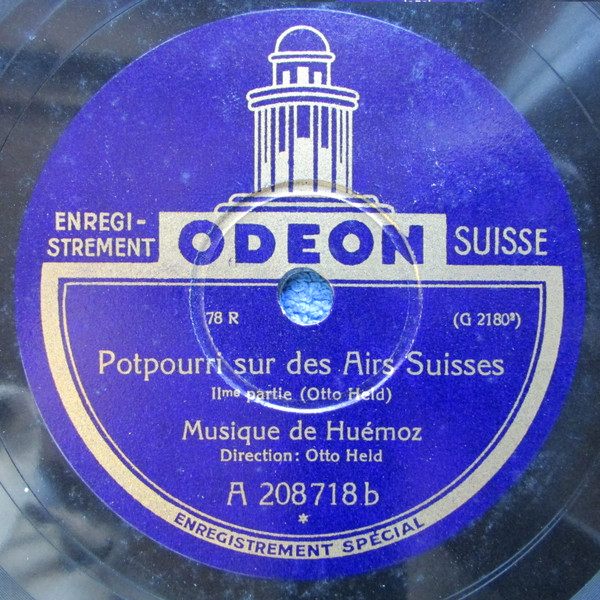 lataa albumi Musique De Huémoz - Potpourri Sur Des Airs Suisses