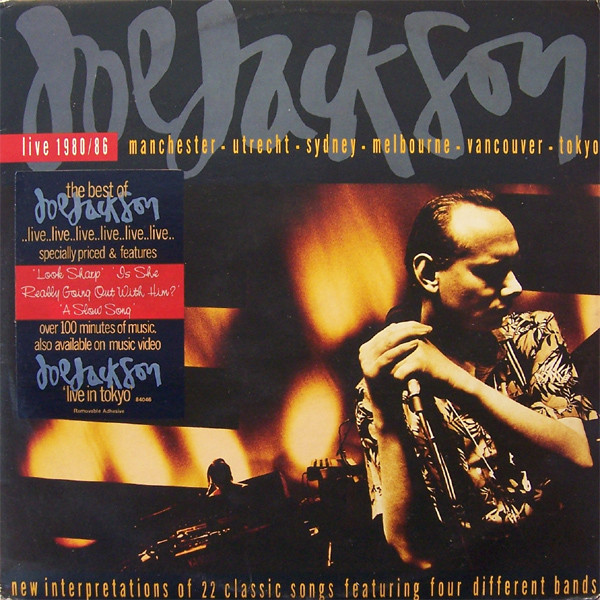 Joe Jackson - Live 1980/86 | Releases | Discogs
