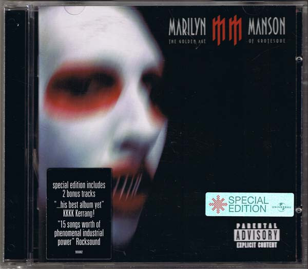 Marilyn Manson – The Golden Age Of Grotesque (2019, Blue, Vinyl 