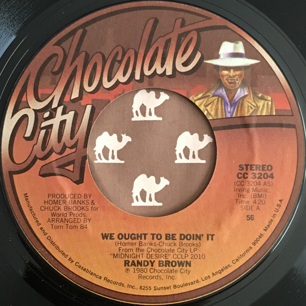 Randy Brown – We Ought To Be Doin' It / You're So Good (1980