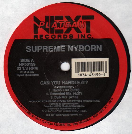 descargar álbum Supreme Nyborn - Can You Handle It