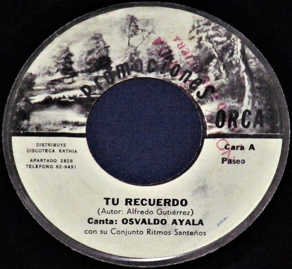 last ned album Ida America Ruiz Y Osvaldo Ayala Con El Conjunto Ritmos Santeños - Tu Recuerdo Quiero Bailar Tambor