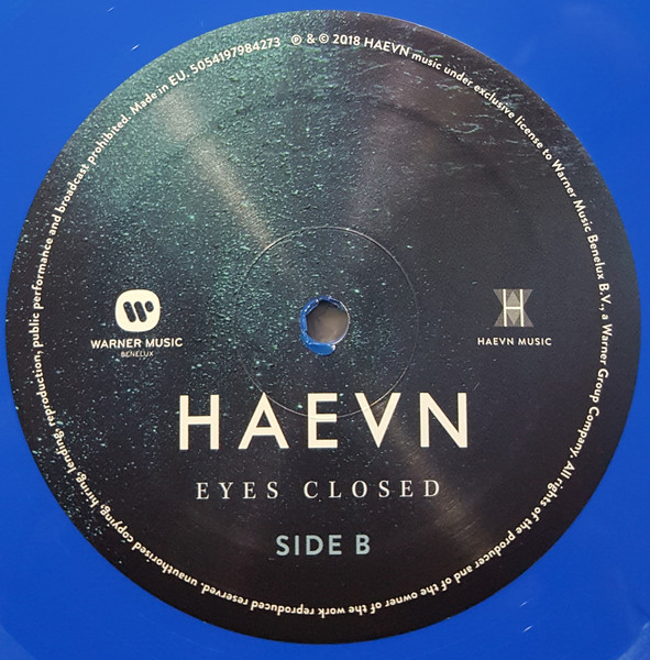 Haevn Eyes Closed 2018 Blue Vinyl Discogs