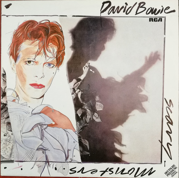 Обложка конверта виниловой пластинки David Bowie - Scary Monsters
