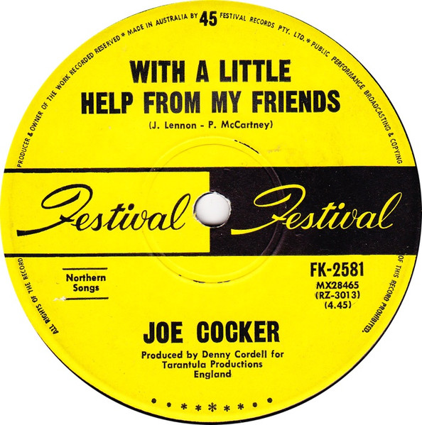 Joe Cocker - With A Little Help From My Friends | Releases | Discogs