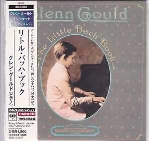 Glenn Gould - Bach – The Little Bach Book (2007, Papersleeve, CD