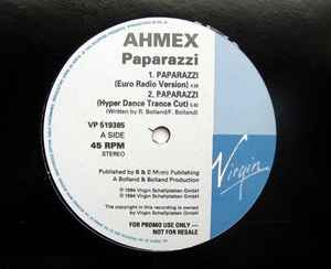 Ahmex - Paparazzi album cover