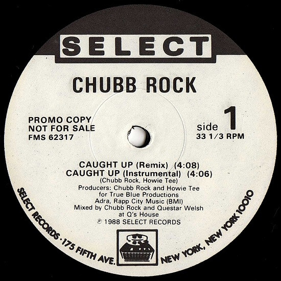 Chubb Rock – Caught Up (1988, Vinyl) - Discogs