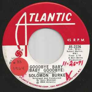 Goodbye Baby (Baby Goodbye) (Vinyl, 7