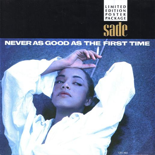 Sade – Never As Good As The First Time (Extended Mix) (1986, Vinyl 