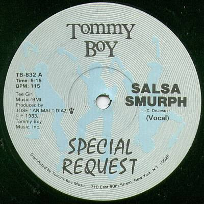 Special Request – Salsa Smurph (1983, Vinyl) - Discogs
