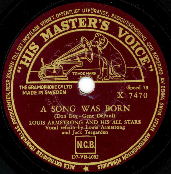 Album herunterladen Louis Armstrong And His AllStars - Blues For Yesterday A Song Was Born