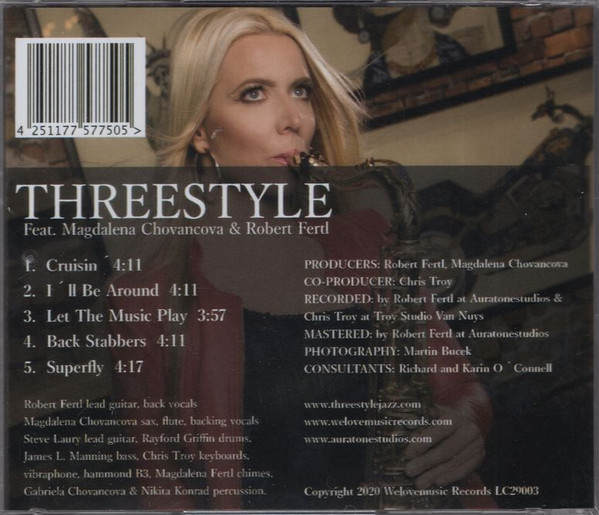 Album herunterladen Threestyle feat Magdalena Chovancova & Robert Fertl - Let The Music Play