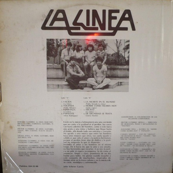 descargar álbum La Linea - Canto Nuevo