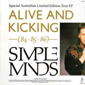 Simple Minds - Alive And Kicking -(84/85/86)- album cover