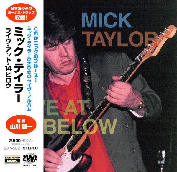 Mick Taylor – Live At 14 Below (1995, CD) - Discogs