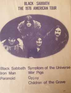 Black Sabbath – The 1978 American Tour (Vinyl) - Discogs