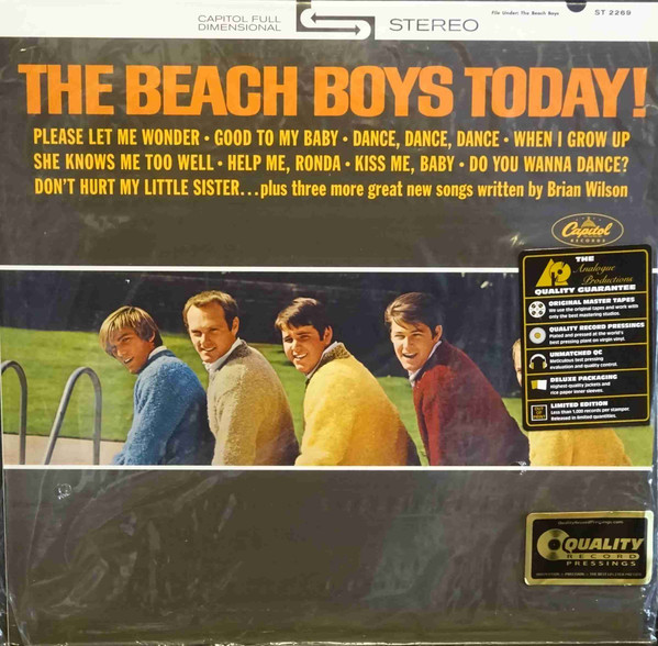 The Beach Boys Today! (2016, 200g, Vinyl) - Discogs