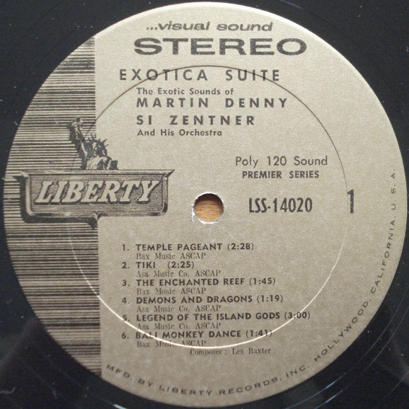 ladda ner album Si Zentner And His Orchestra Martin Denny - Exotica Suite