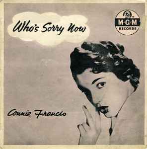 Connie Francis - Who's Sorry Now album cover