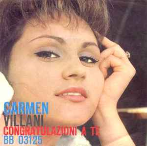 Carmen Villani - Congratulazioni A Te  album cover