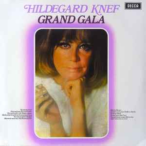 Hildegard Knef - Grand Gala Album-Cover